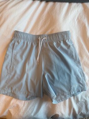 Hollister Men's Soft Sky Blue Swim Trunks XS